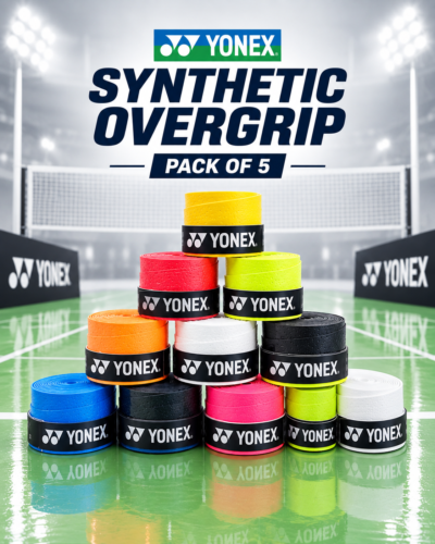 Yonex Tech-501B Badminton Grip - 5 pcs (Multicolor)